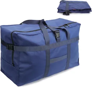 120L Travel Duffel Bags Extra Large Foldable Duffel Bag Weekend Overnight Storage Luggage for Airline Camping Moving Sport