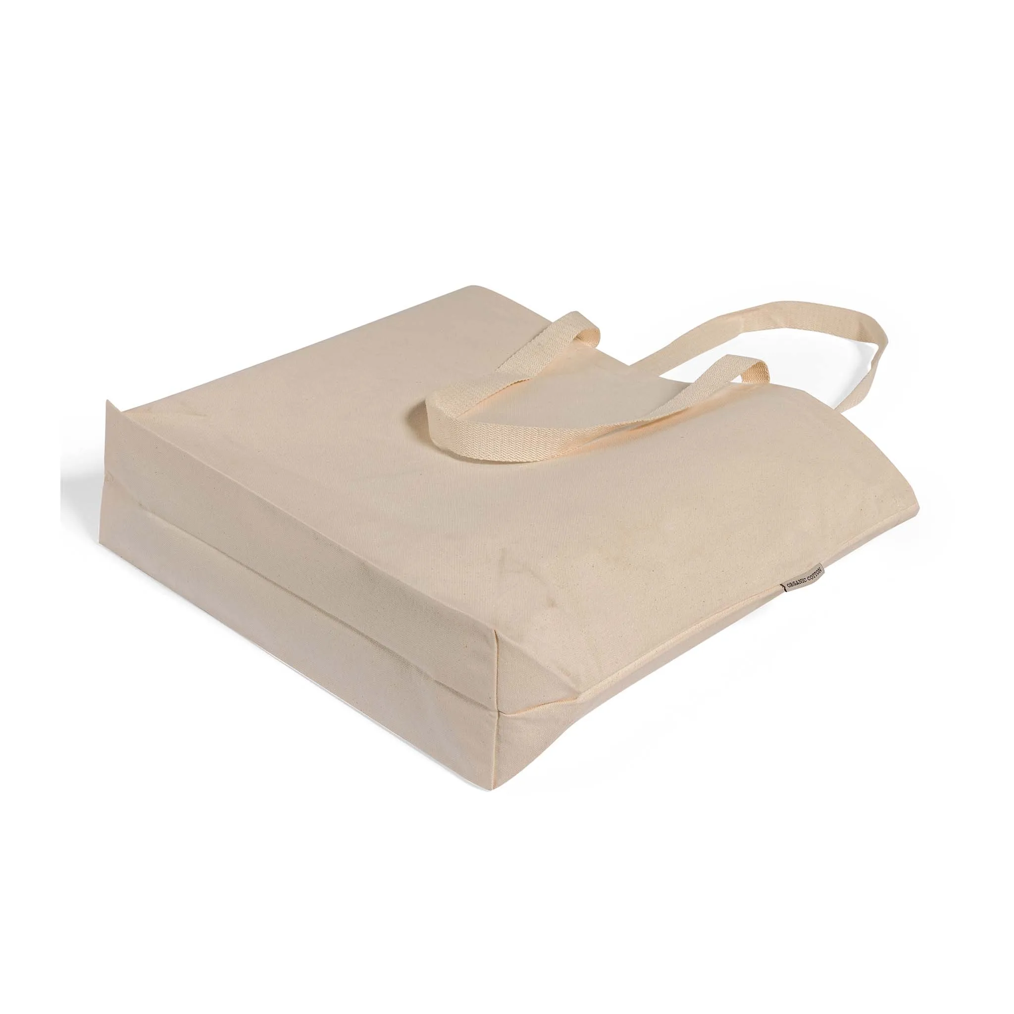 20 in Large Organic Canvas Shopping Tote Bags - OR260