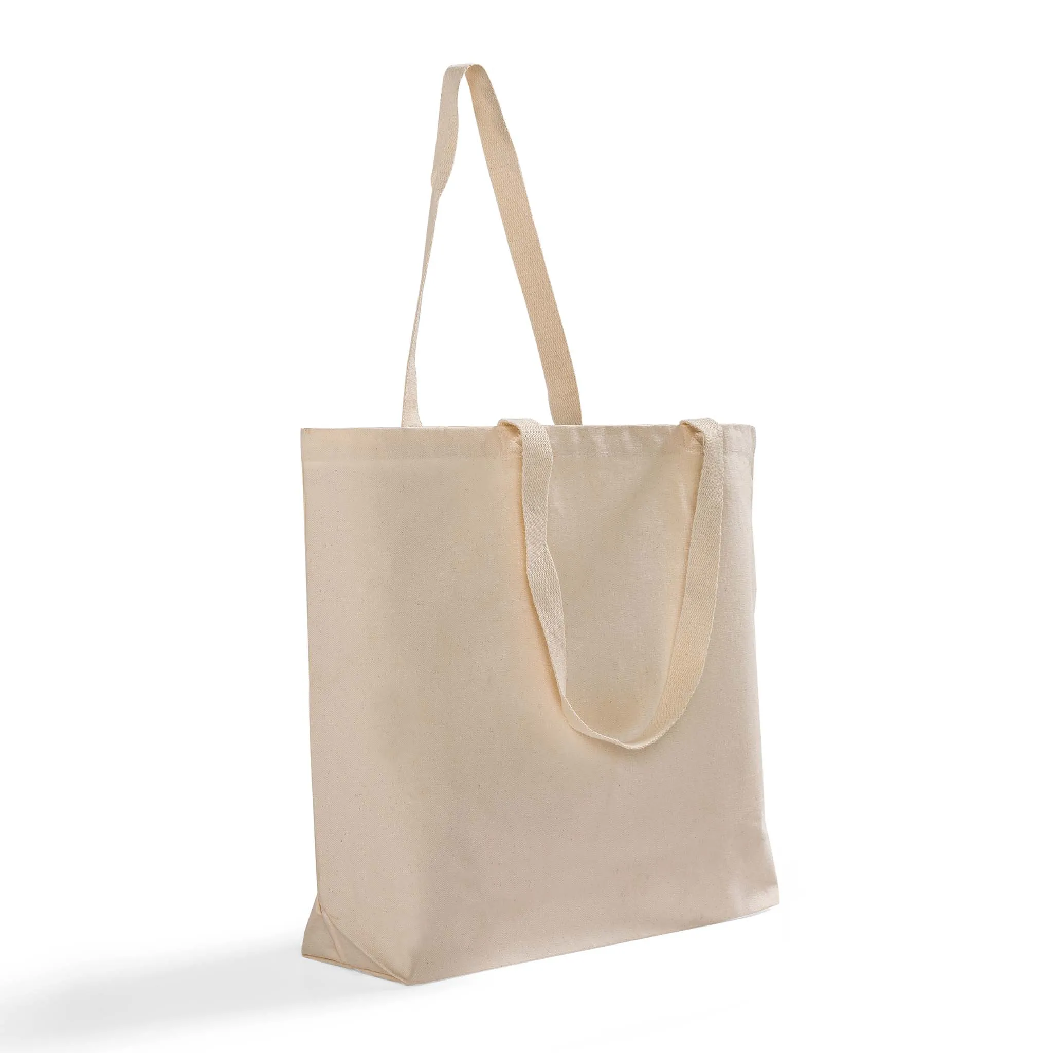 20 in Large Organic Canvas Shopping Tote Bags - OR260