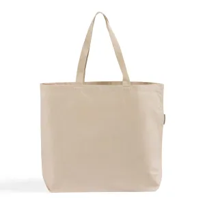 20 in Large Organic Canvas Shopping Tote Bags - OR260