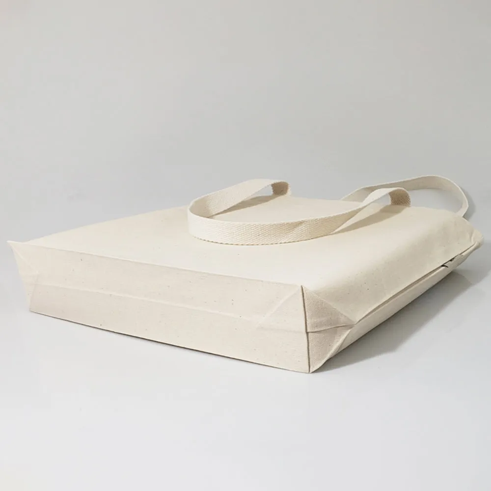 20 in Large Organic Canvas Shopping Tote Bags - OR260