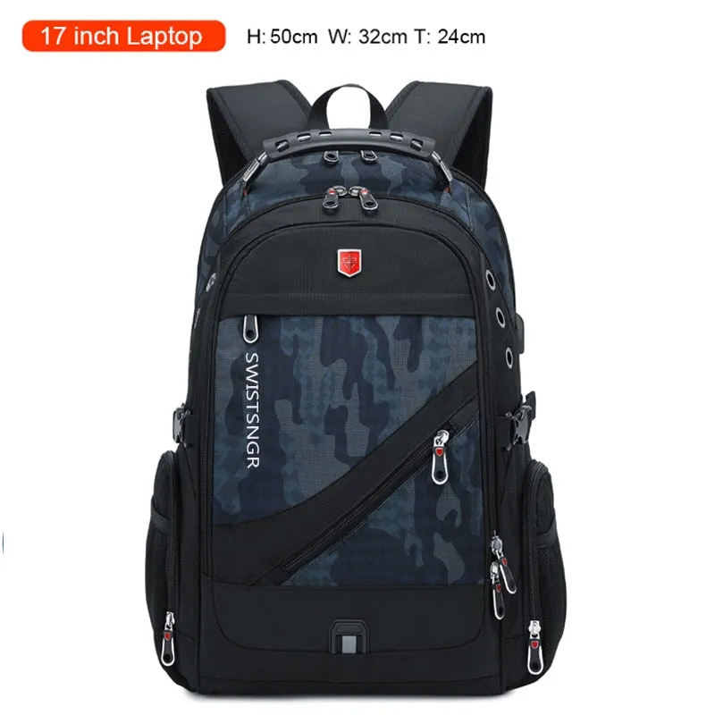2023 Waterproof 17 Inch Laptop Backpack
