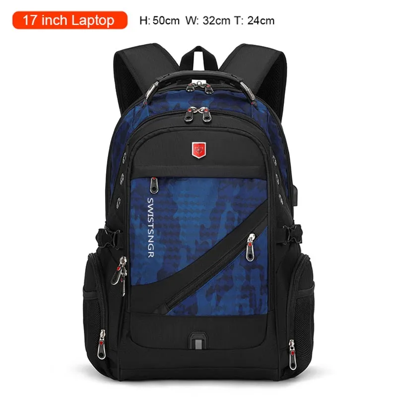 2023 Waterproof 17 Inch Laptop Backpack