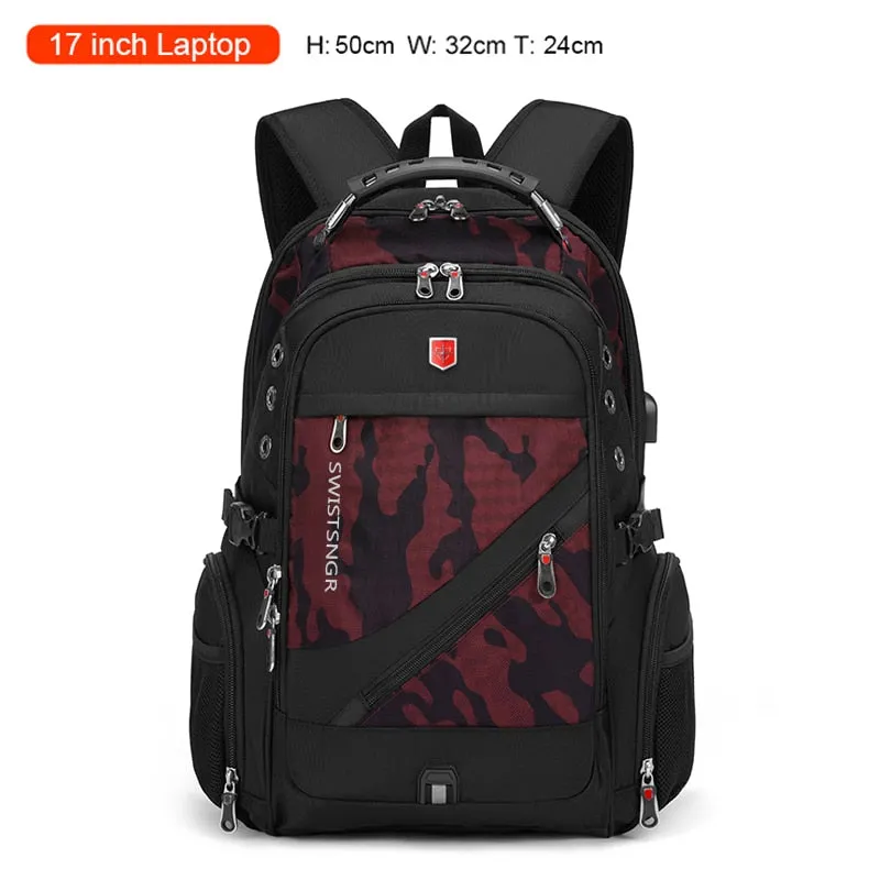 2023 Waterproof 17 Inch Laptop Backpack
