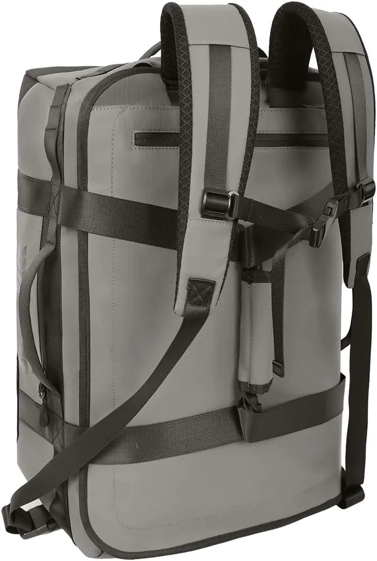 2in1 Travel Backpack Duffle Convertible Duffel Bag with Backpack Straps,40L#Grey