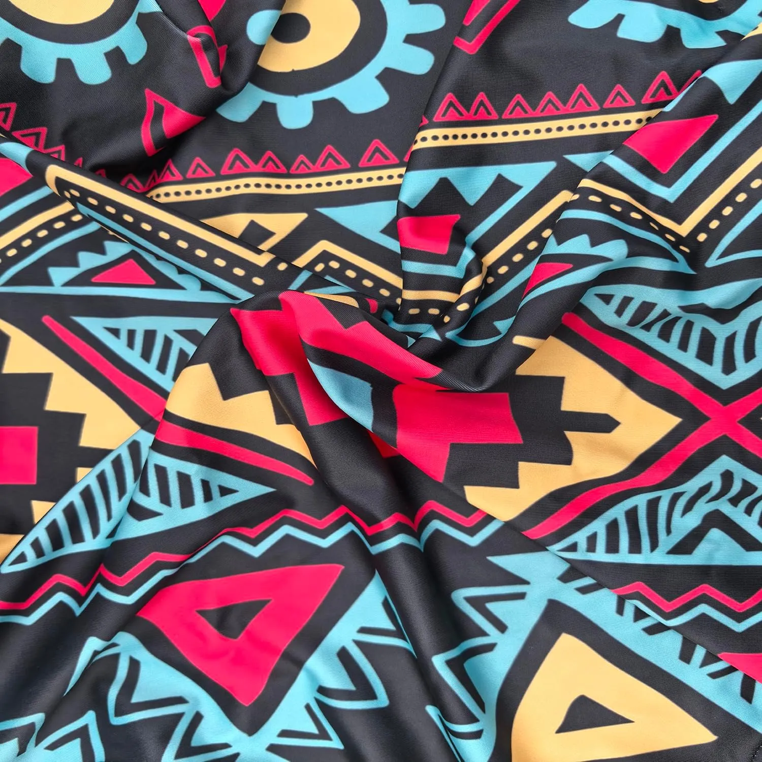 7-Mi Travel Luggage Cover Elastic Sleeve 19"-20" Anti-Scratch Suitcase Protector Cover Size S, Bohemia