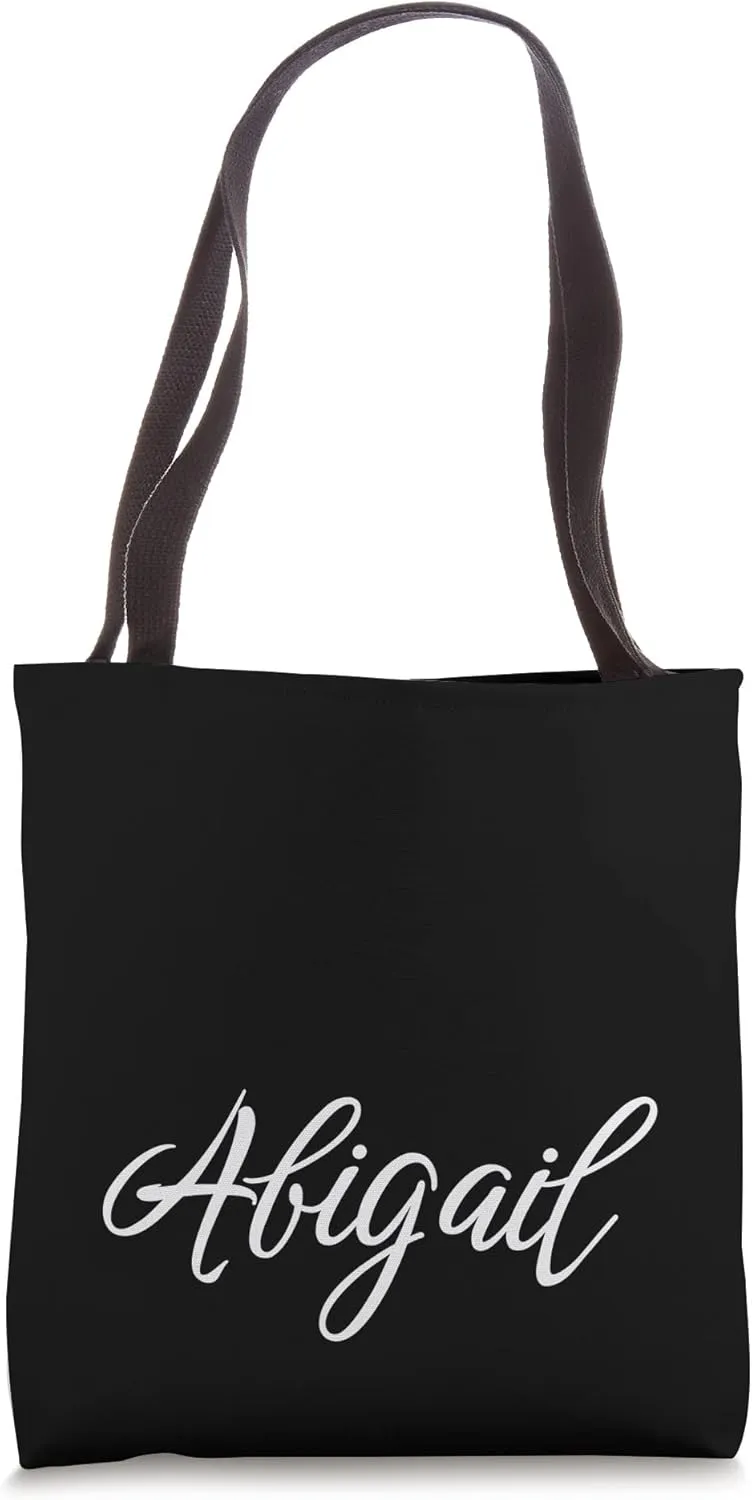 Abigail Name Tote Bag