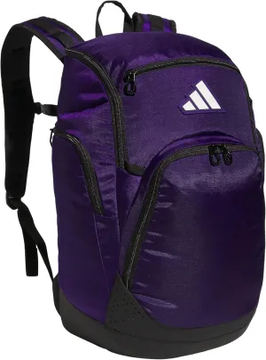 adidas 5-Star 2.0 Backpack for Multi-Sport Practice, Travel and Game-Day, Team Collegiate Purple, One Size