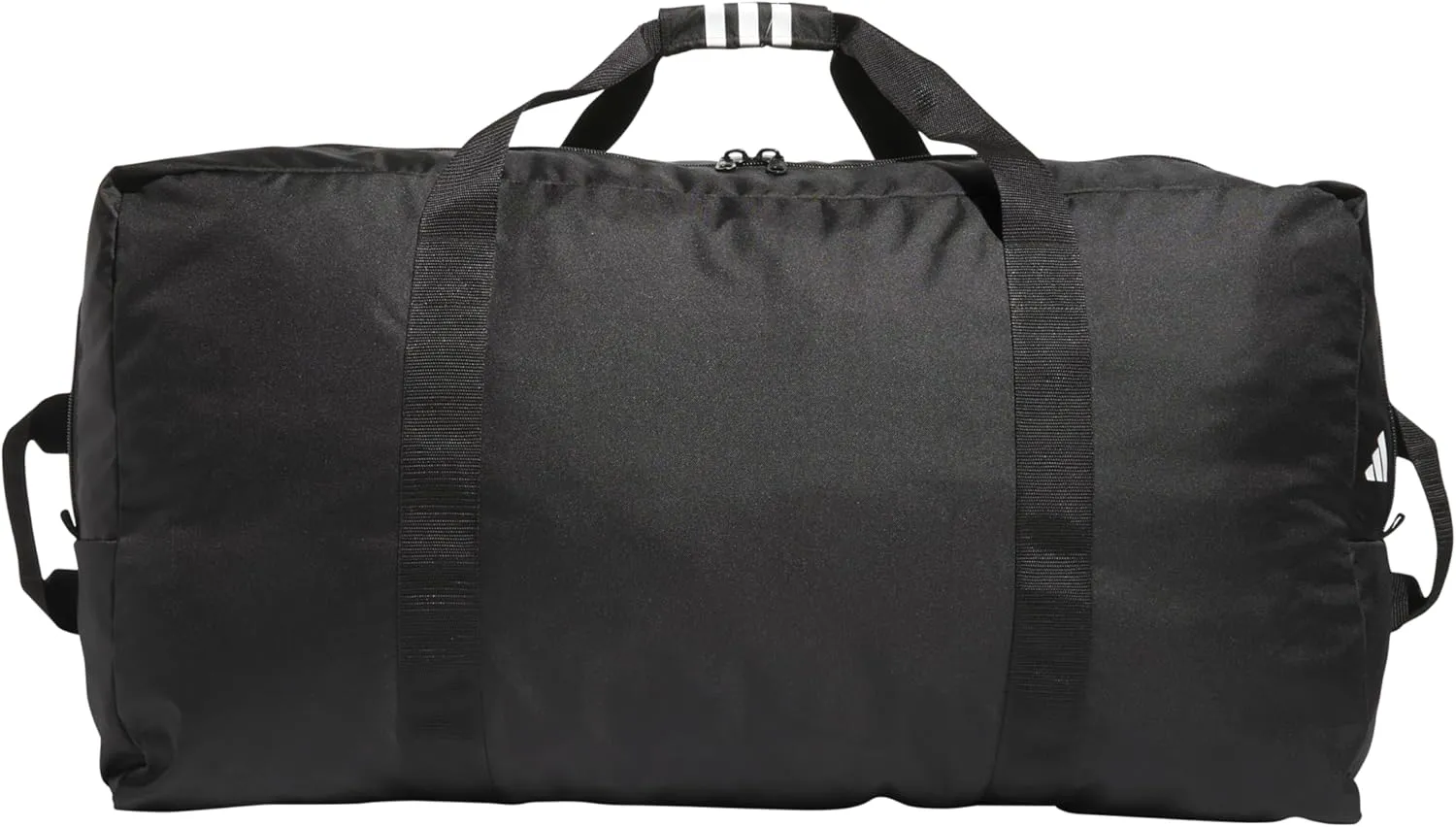 adidas Team Carry XL Duffel Bag, Black/White/2, One Size