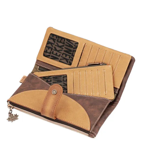 Anekke Forest Large Purse With Removable Wallet