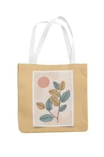 Art to Doors | Branching Out | Tote Bags | Shopping Bag For Grocery | Aesthetic Carry Bag | Tote Bag for Shopping, Travel, office & beach bags for women