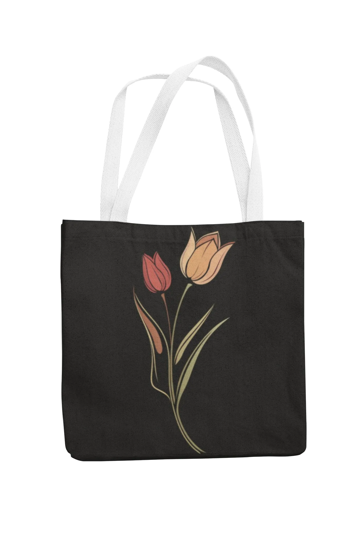 Art to Doors | Orange and Red Blooms | Tote Bags | Shopping Bag For Grocery | Aesthetic Carry Bag | Tote Bag for Shopping, Travel, office & beach bags for women