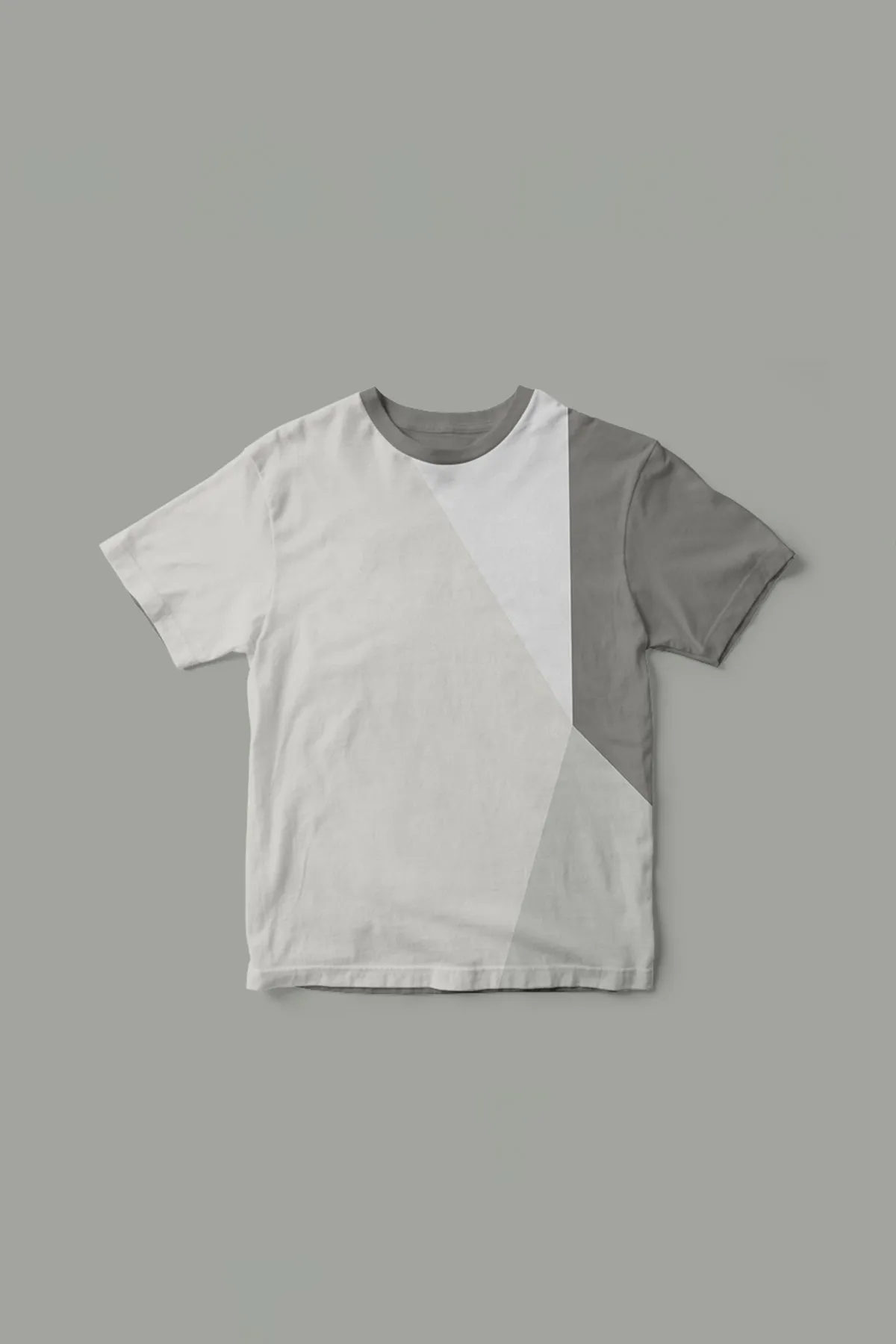 Arter Colour Block T-shirt - Gray
