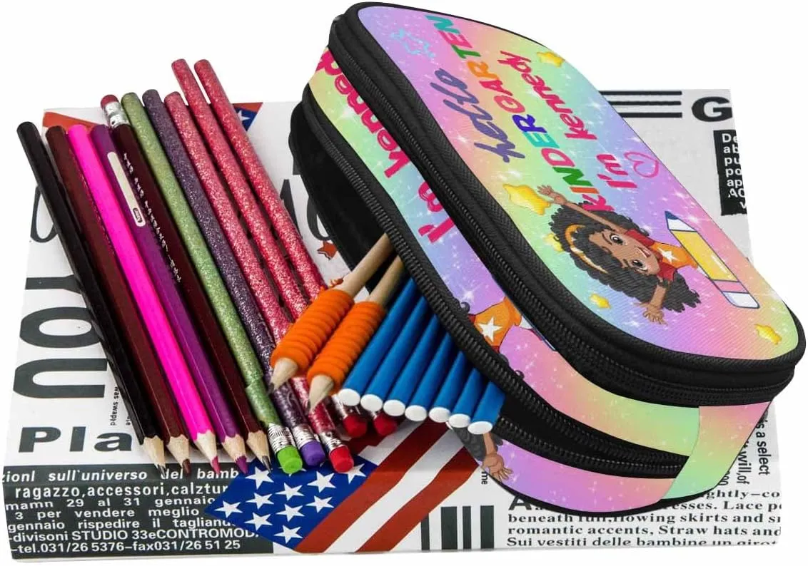 Artsadd Custom School Backpack for Toddler Girls - Personalized Kids Backpacks for Preschool Kindergarten Elementary with Name Text - Customized BookBags School Bag for Students, Back to School Gifts