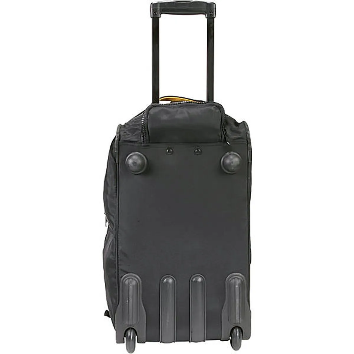 A.SAKS Rolling Trolley Duffel Bag 20-Inch Carry-On, Expandable with 2-Wheels and Telescoping Handle