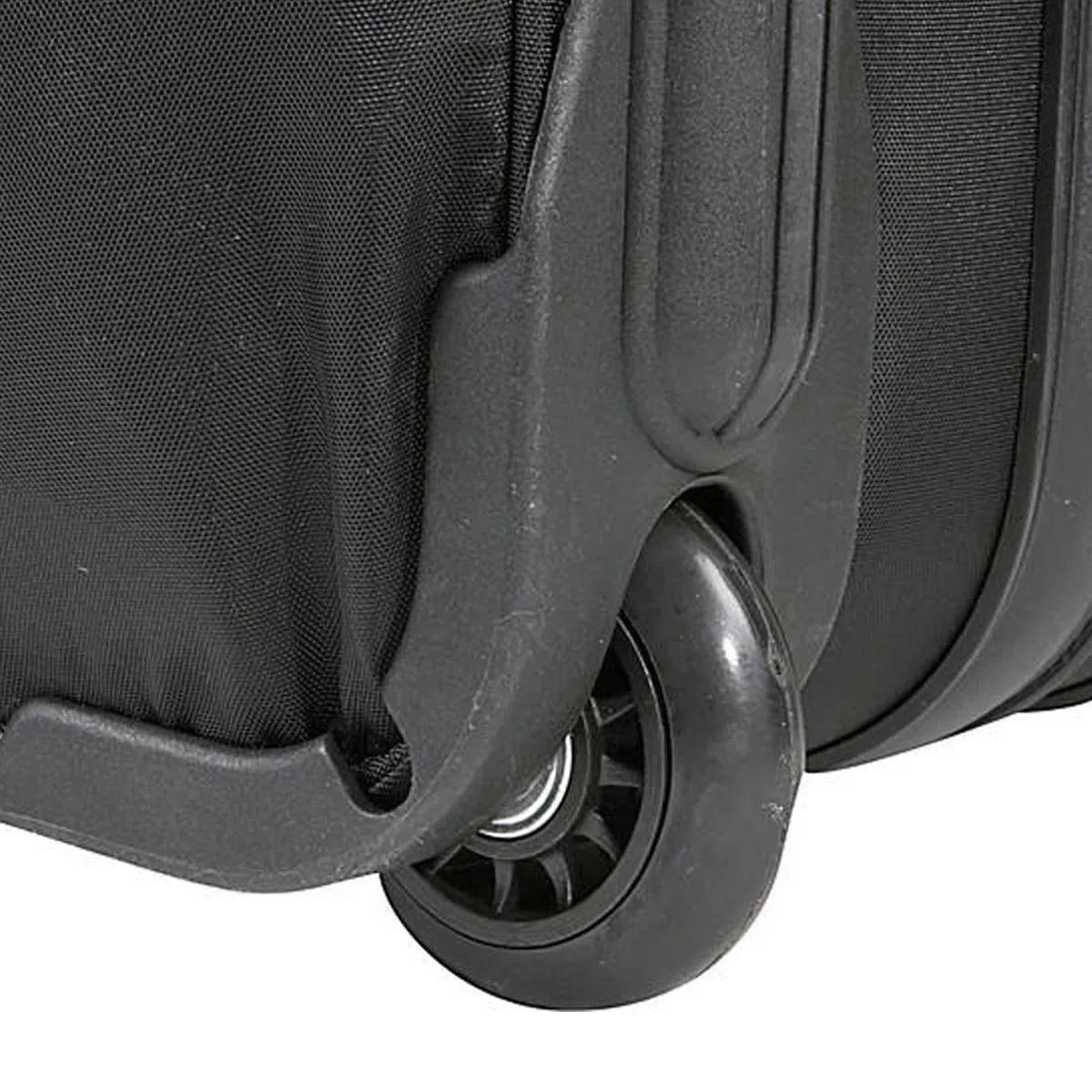 A.SAKS Rolling Trolley Duffel Bag 20-Inch Carry-On, Expandable with 2-Wheels and Telescoping Handle