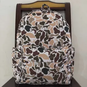 BA0288 Baby Kids Deer Camouflage Backpacks Bag