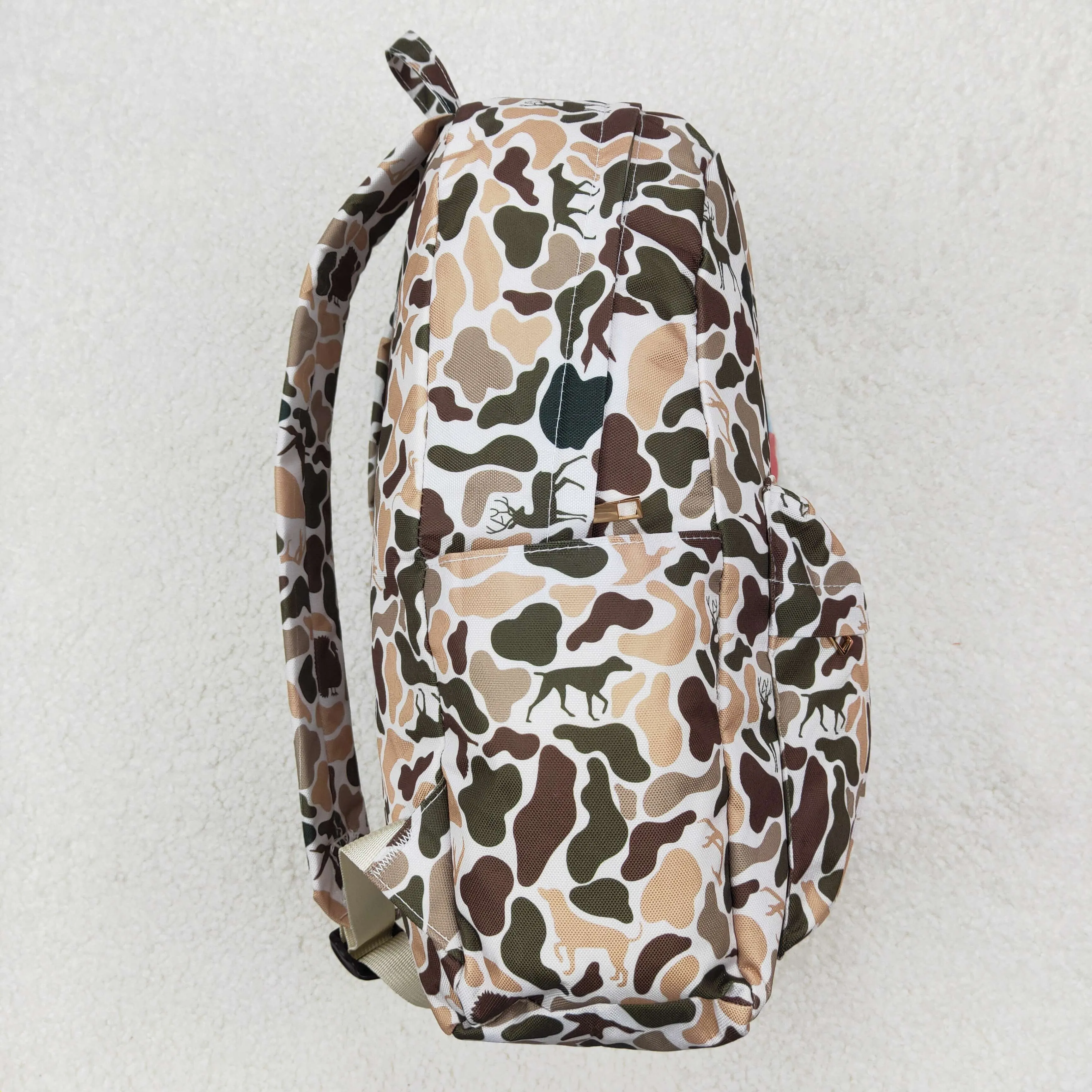 BA0288 Baby Kids Deer Camouflage Backpacks Bag