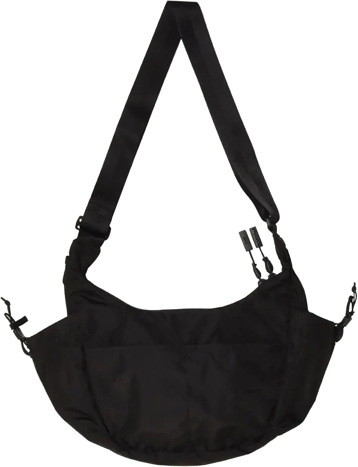 Baboon to the Moon Crescent Crossbody Bag – Water-Repellent Sling Bag for Women, Small Travel Purse, Lightweight Shoulder Bag