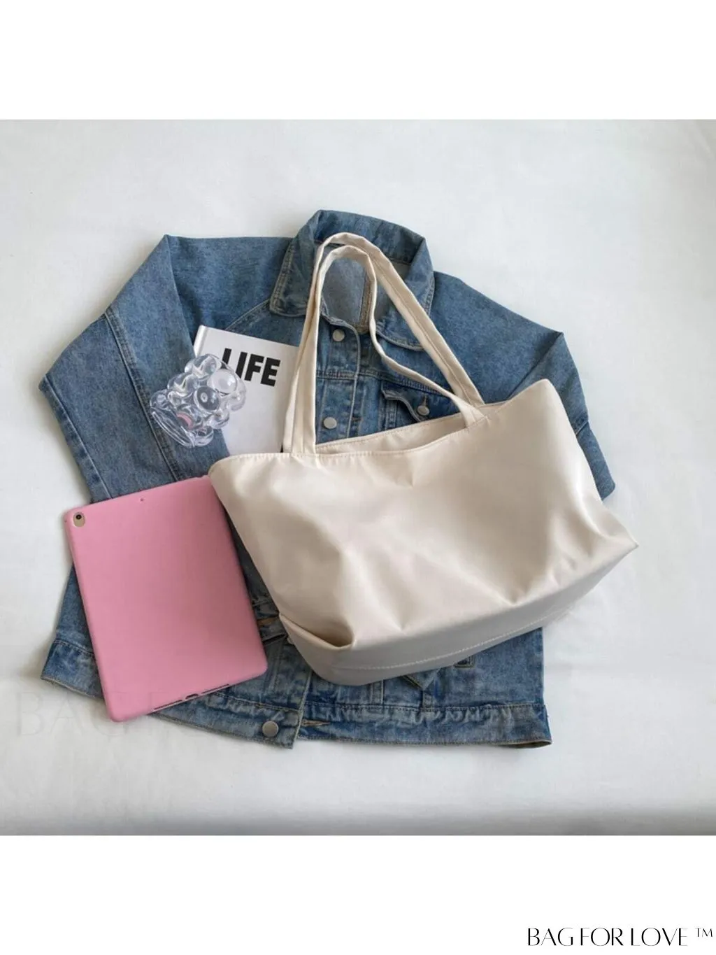 BagForLove - Chic and Spacious Womens Tote Bag - Fashionable, Lightweight, and Foldable