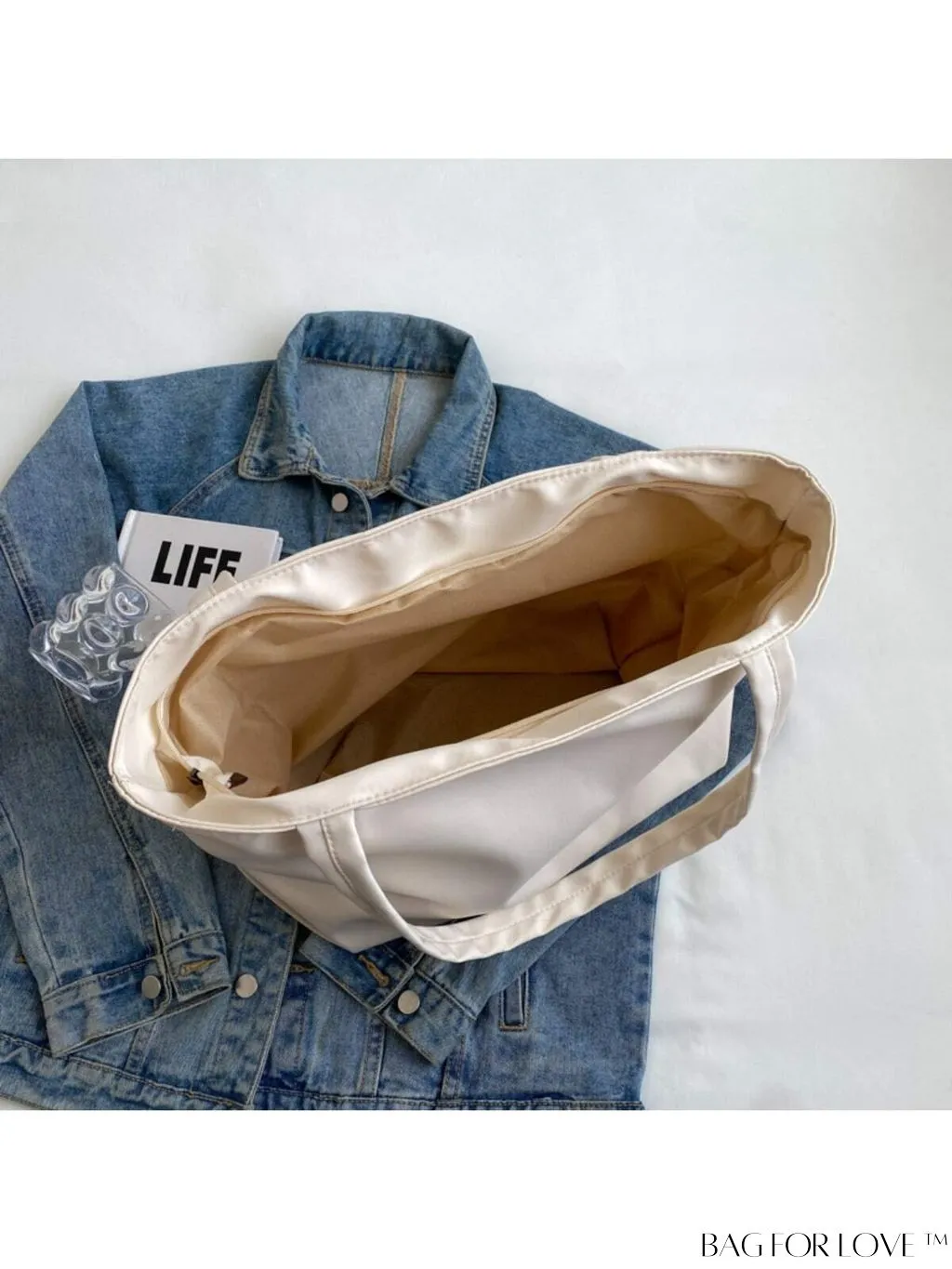 BagForLove - Chic and Spacious Womens Tote Bag - Fashionable, Lightweight, and Foldable