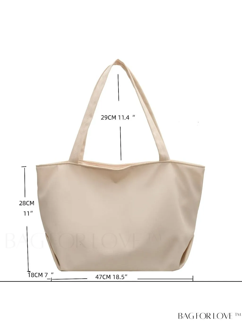BagForLove - Chic and Spacious Womens Tote Bag - Fashionable, Lightweight, and Foldable