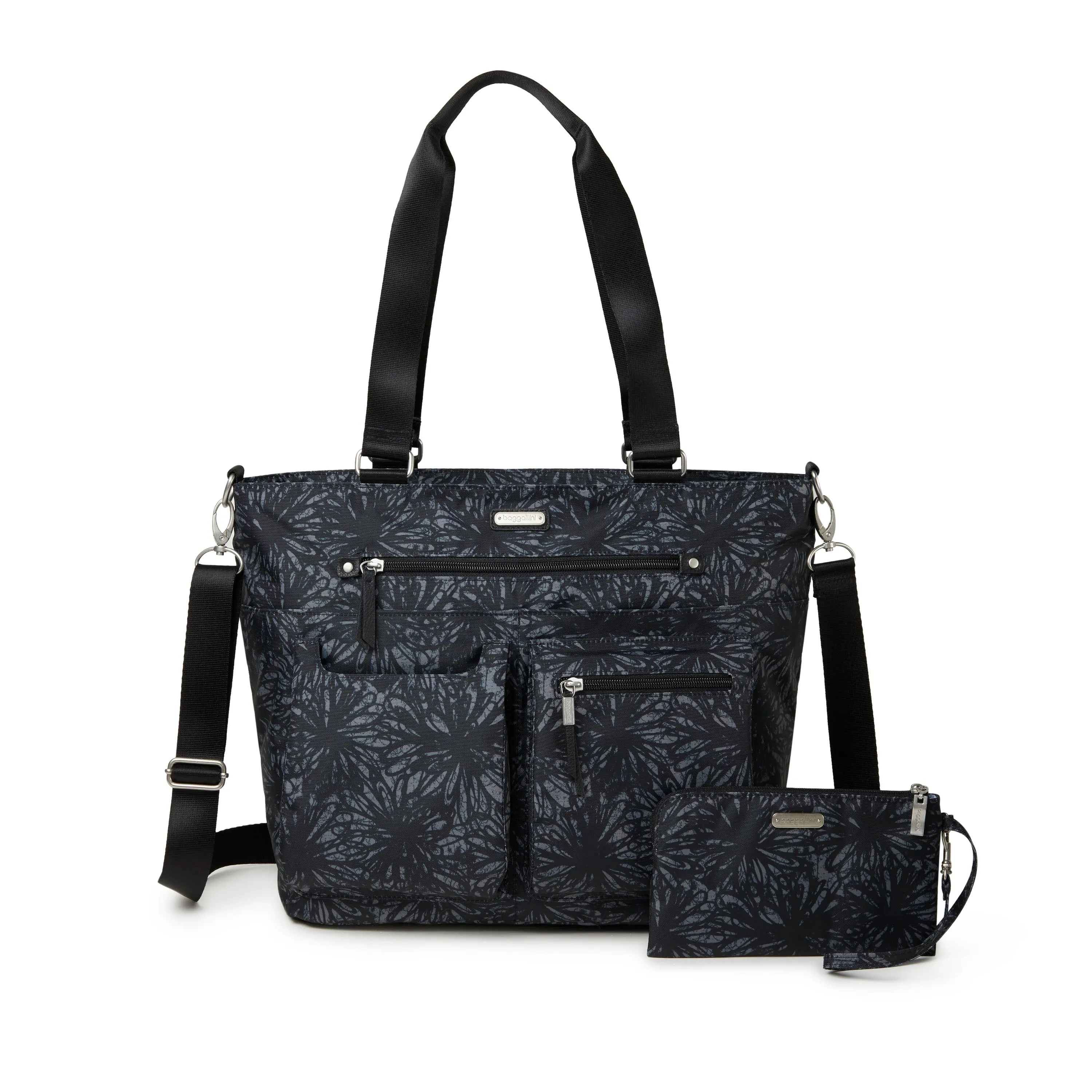 Baggallini Any Day Tote with RFID Phone Wristlet