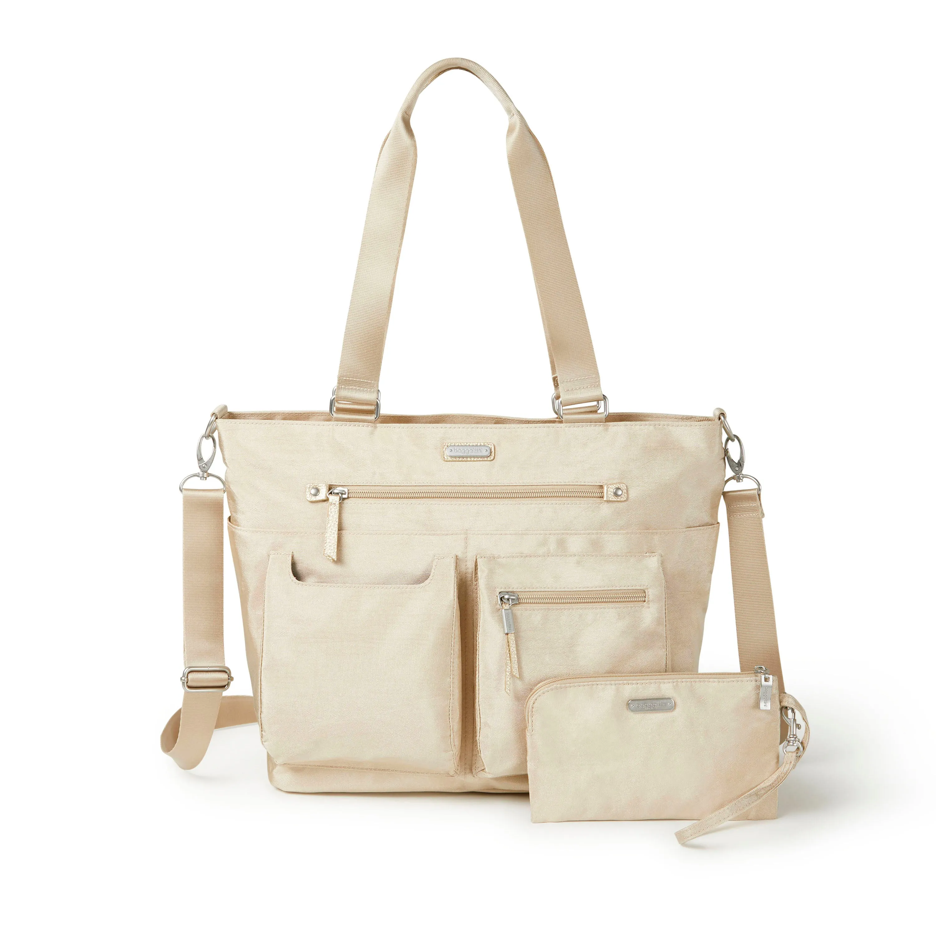 Baggallini Any Day Tote with RFID Phone Wristlet