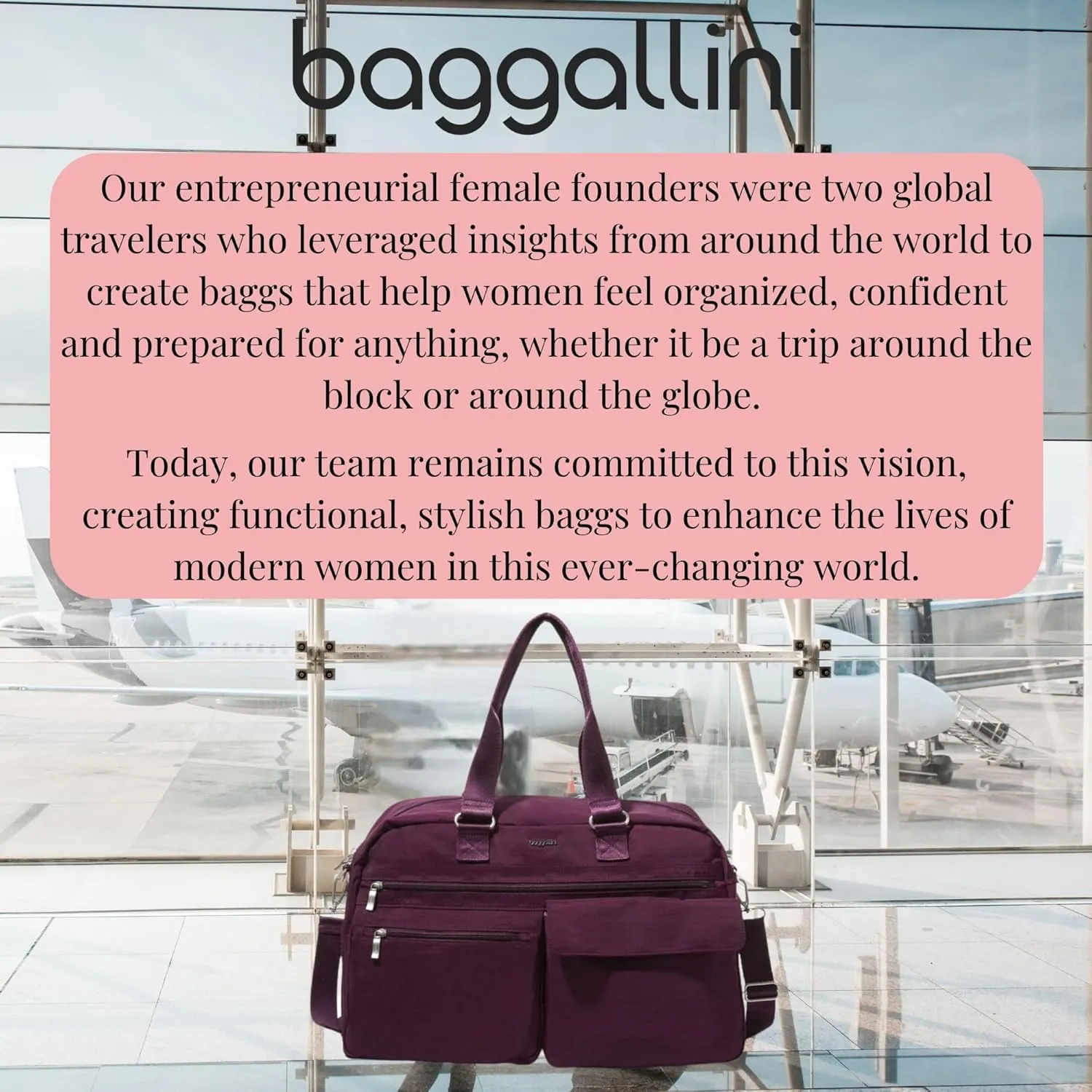 Baggallini Modern Everywhere Travel Duffel