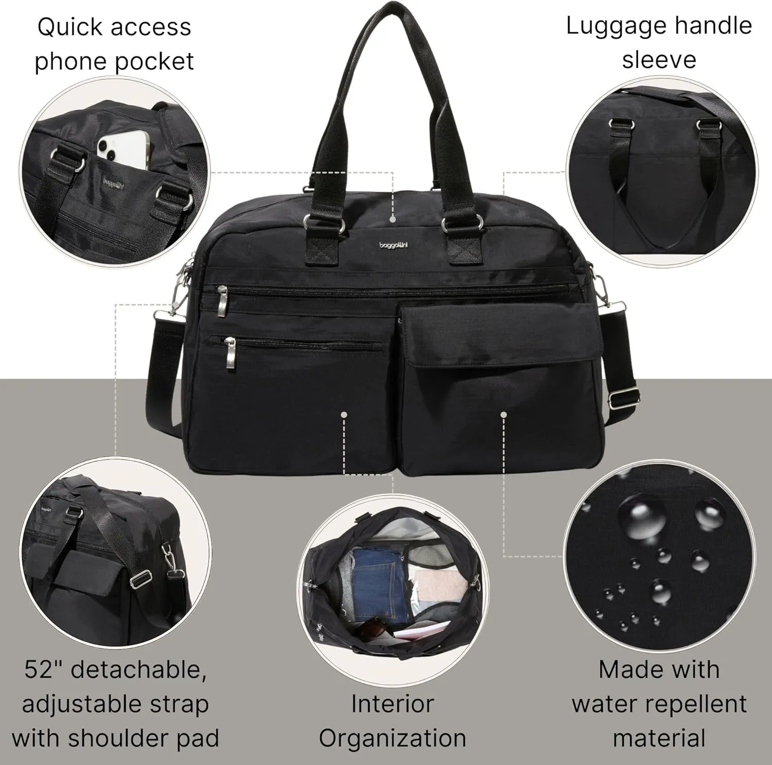 Baggallini Modern Everywhere Travel Duffel