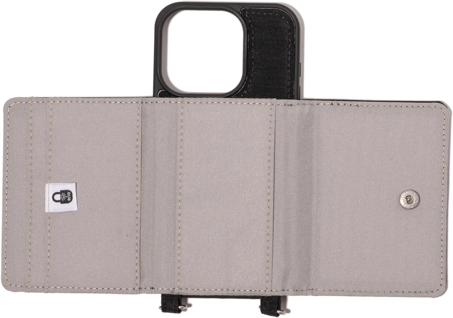 Baggallini On The Go iPhone Card Case Crossbody - Lightweight iPhone Case Designed for iPhone 13, iPhone 14, iPhone 15 and iPhone 15 Pro