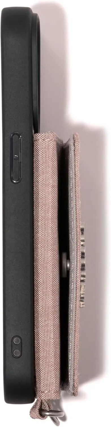 Baggallini On The Go iPhone Card Case Crossbody - Lightweight iPhone Case Designed for iPhone 13, iPhone 14, iPhone 15 and iPhone 15 Pro