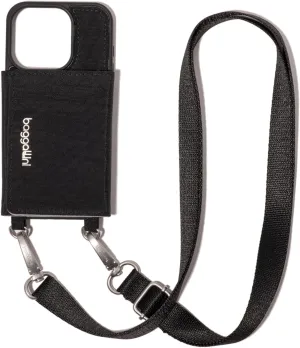 Baggallini On The Go iPhone Card Case Crossbody - Lightweight iPhone Case Designed for iPhone 13, iPhone 14, iPhone 15 and iPhone 15 Pro