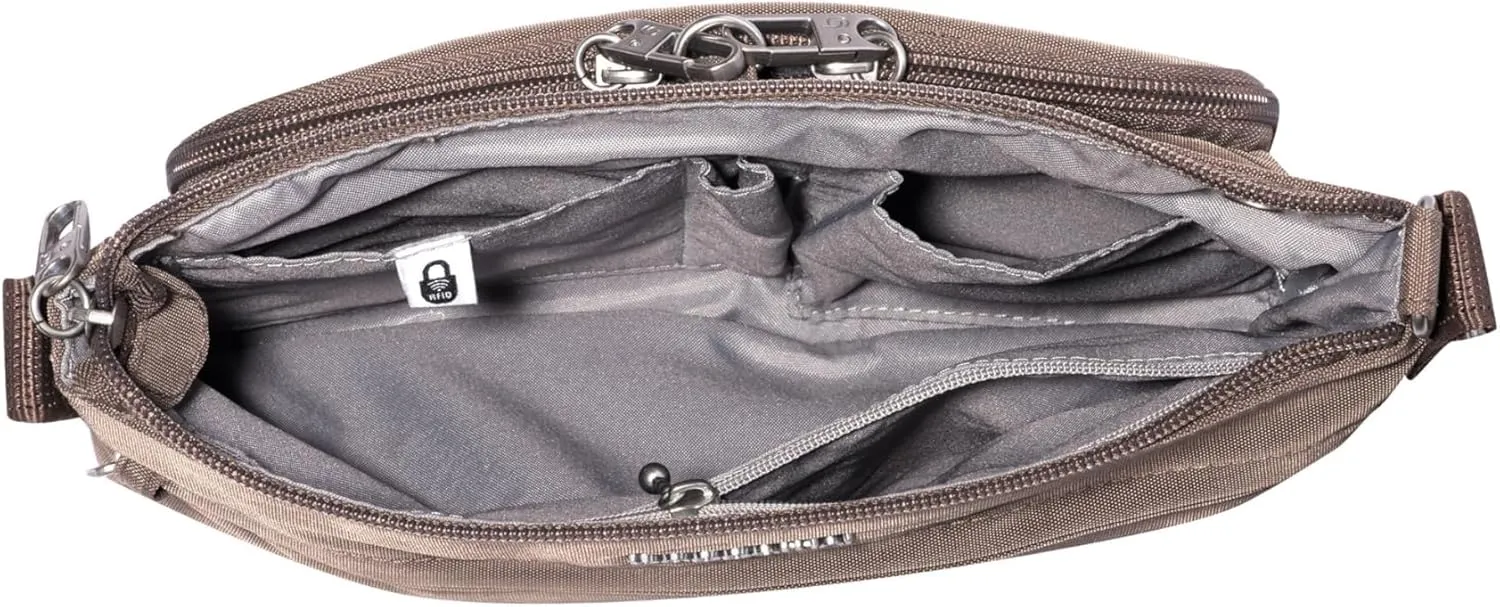 Baggallini Securtex Anti-Theft Memento Crossbody Bag