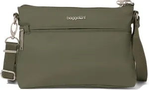 Baggallini Securtex Anti-Theft Memento Crossbody Bag