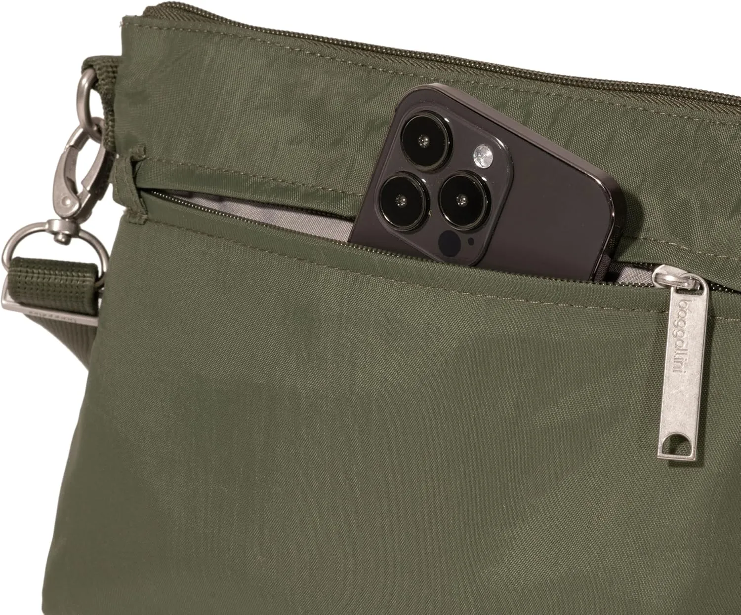 Baggallini Securtex Anti-Theft Memento Crossbody Bag