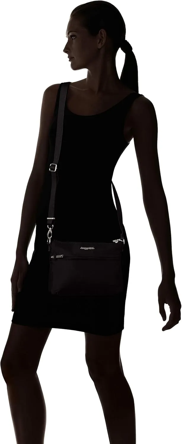 Baggallini Securtex Anti-Theft Memento Crossbody Bag
