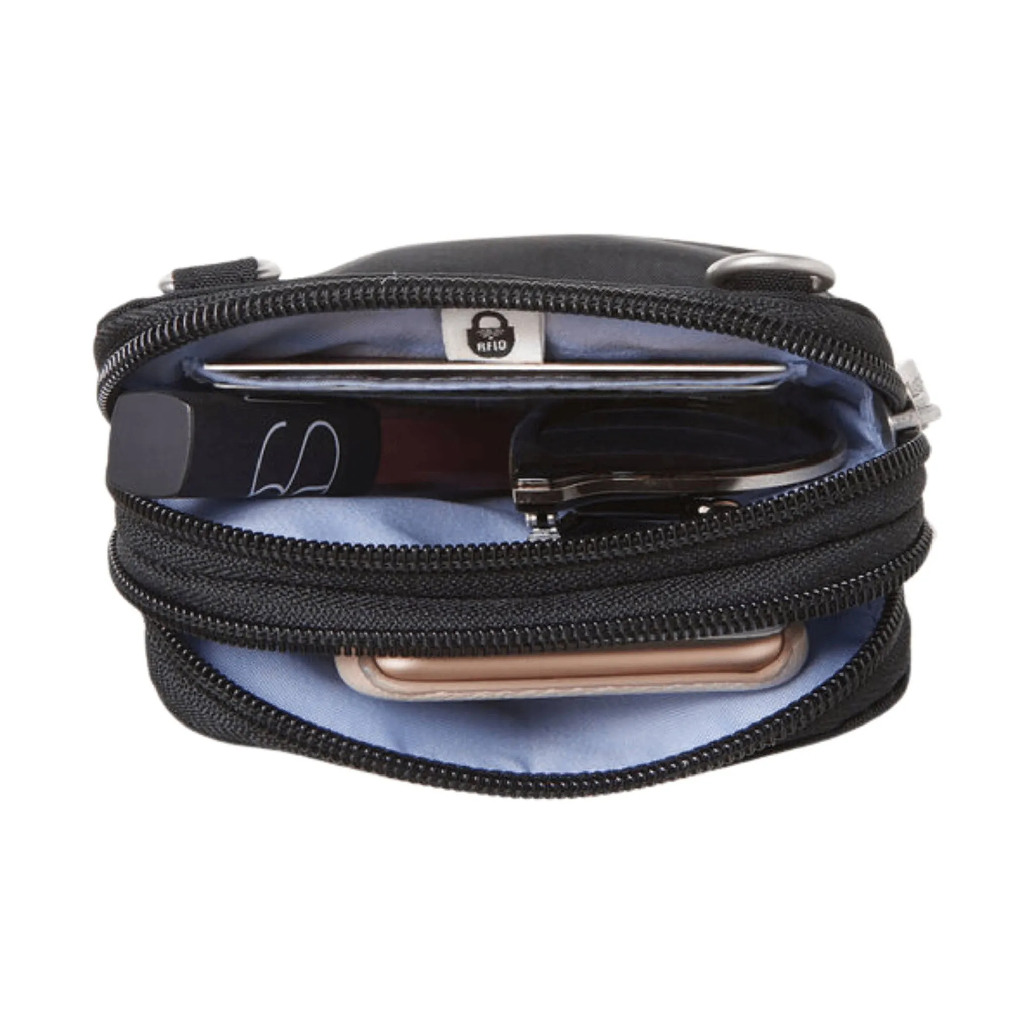 Baggallini Take Two RFID Bryant Crossbody - French Navy