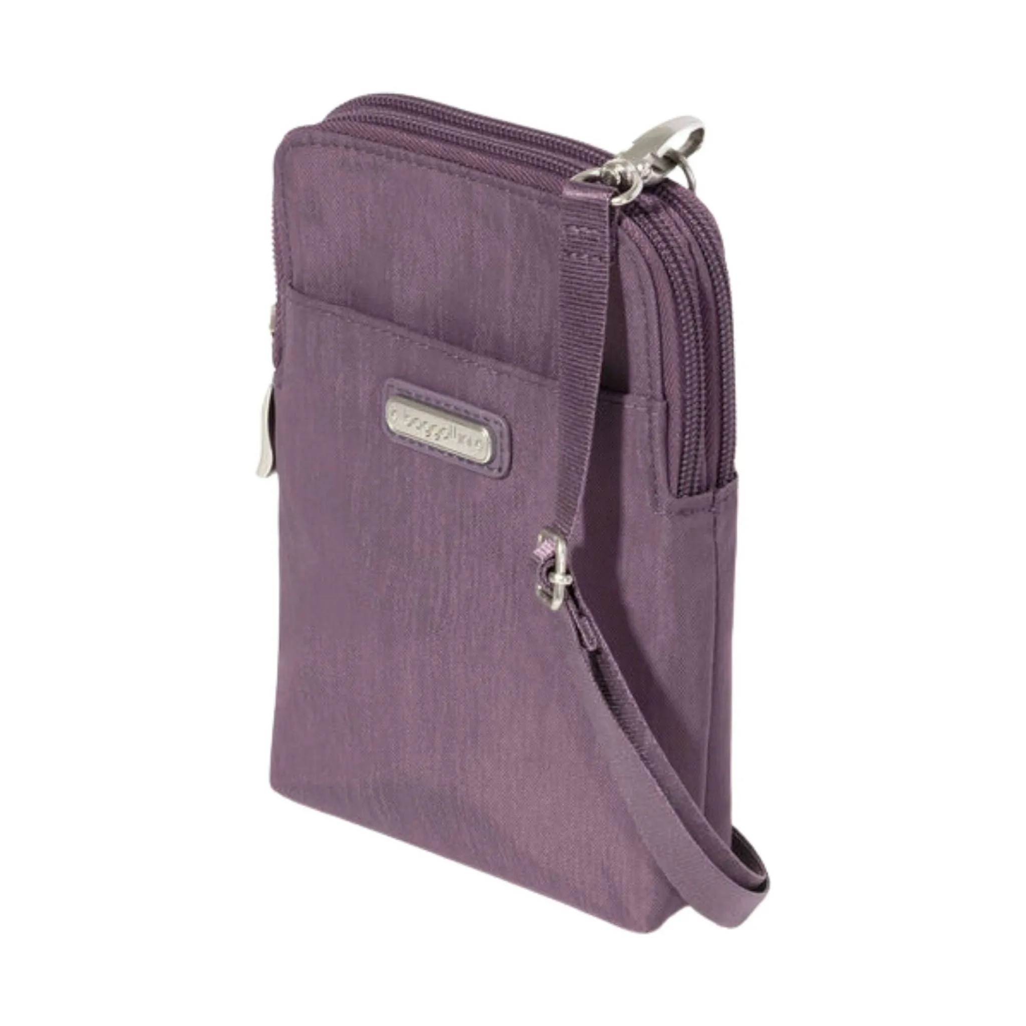 Baggallini Take Two RFID Bryant Crossbody - Misty Purple