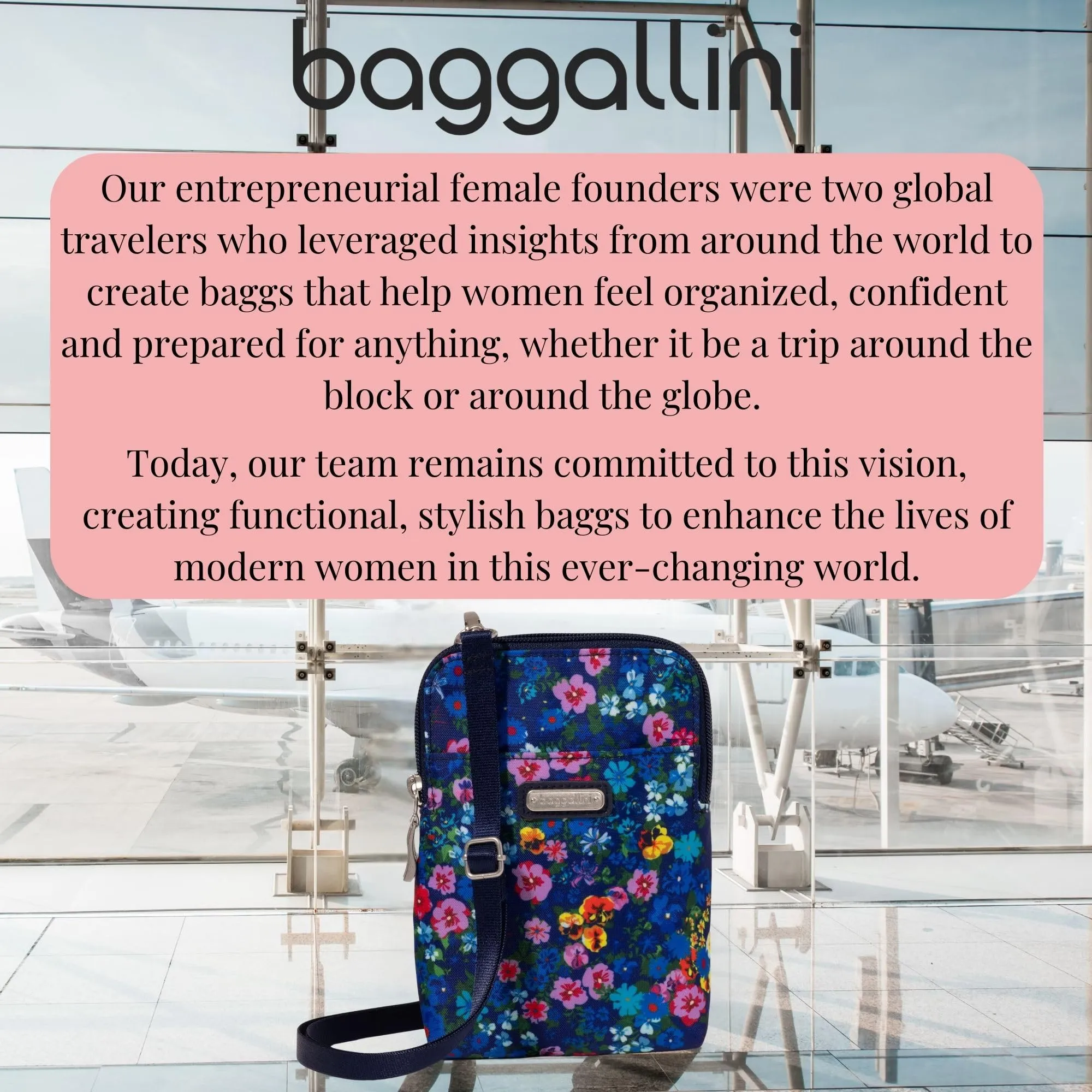 Baggallini The New Classic Collection Take Two RFID Bryant Crossbody