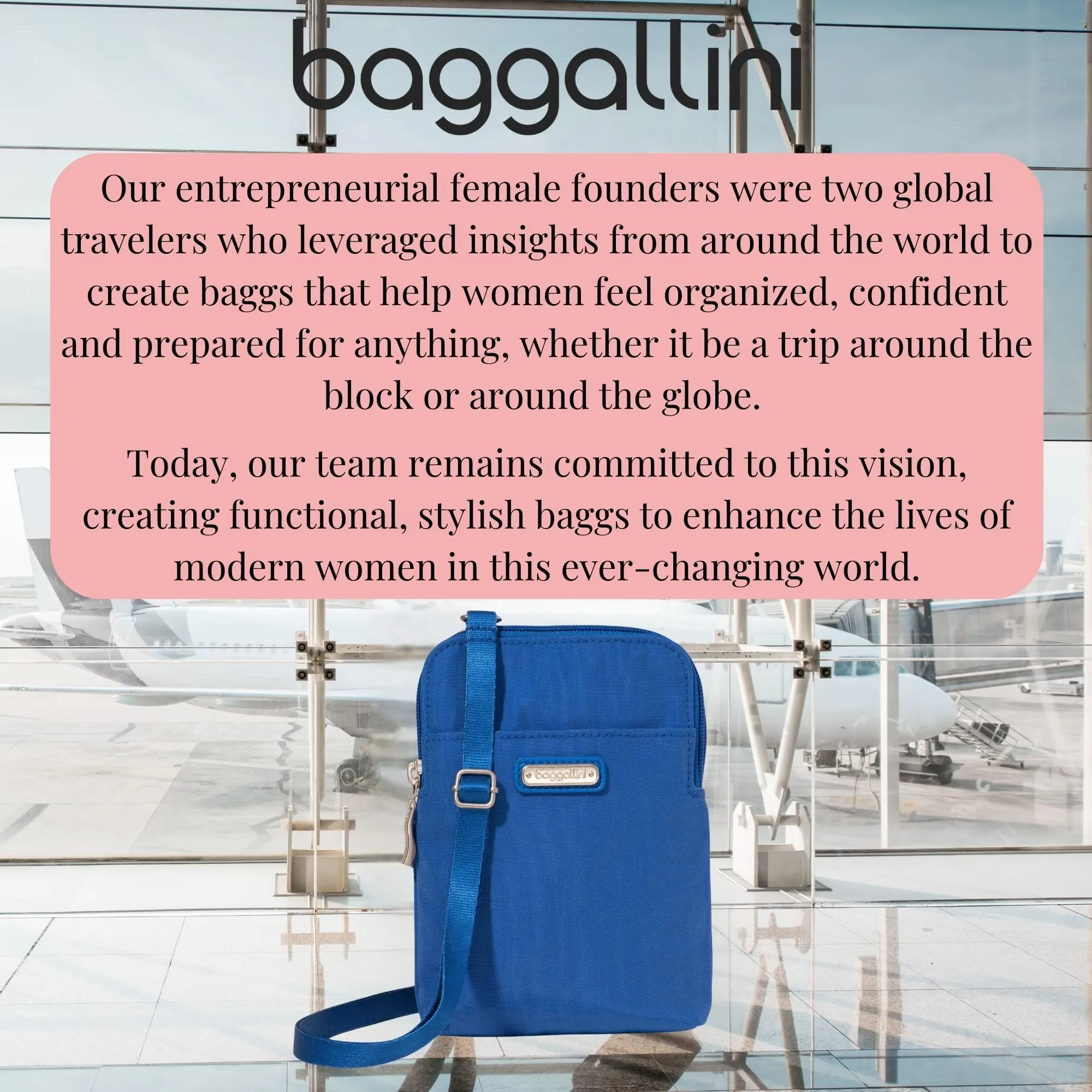 Baggallini The New Classic Collection Take Two RFID Bryant Crossbody