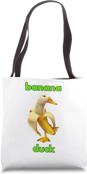 banana duck Tote Bag