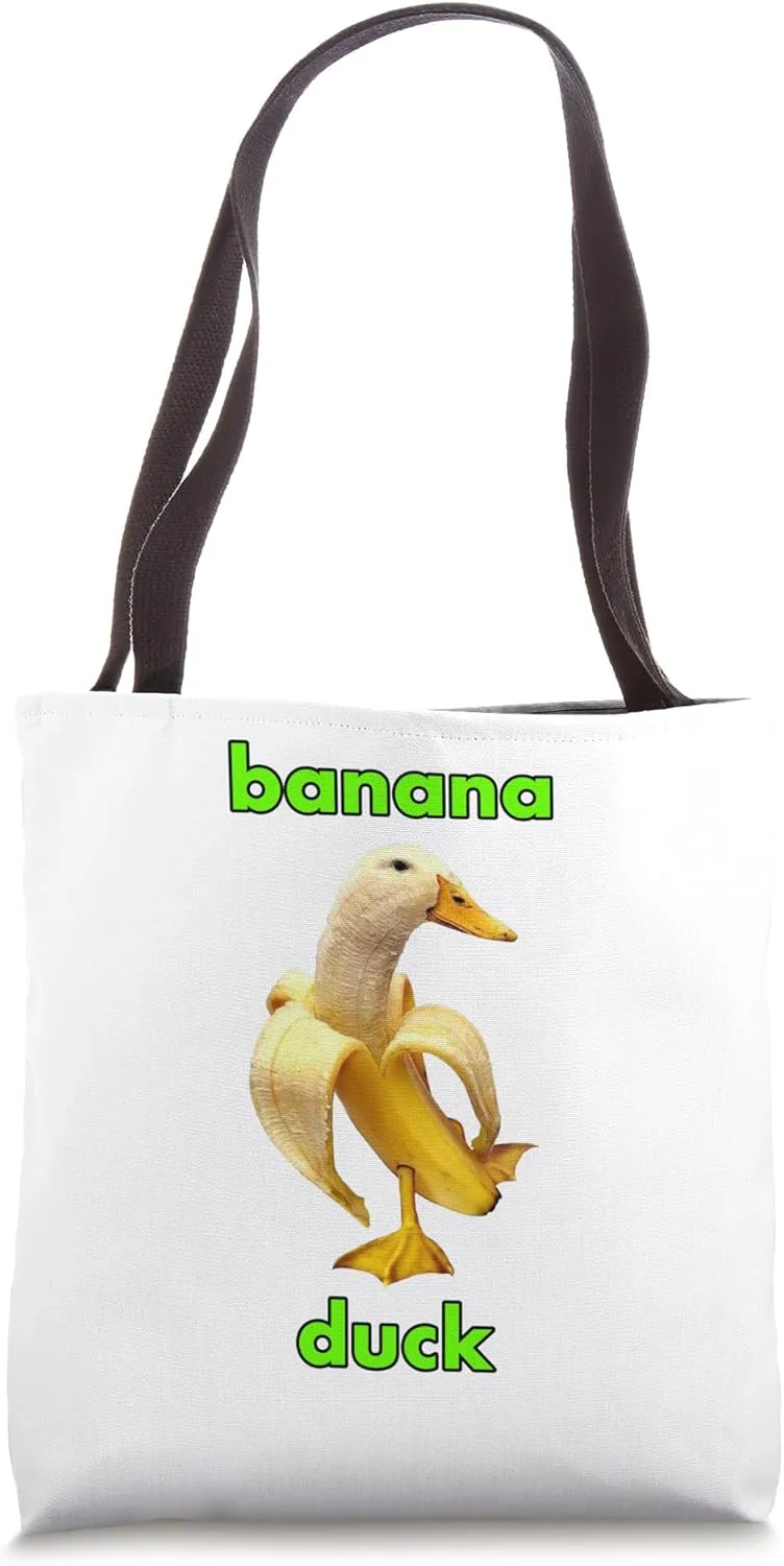 banana duck Tote Bag