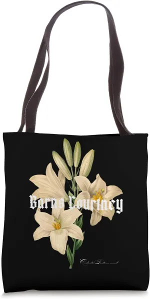 Barns Courtney – White Lily Tote Bag