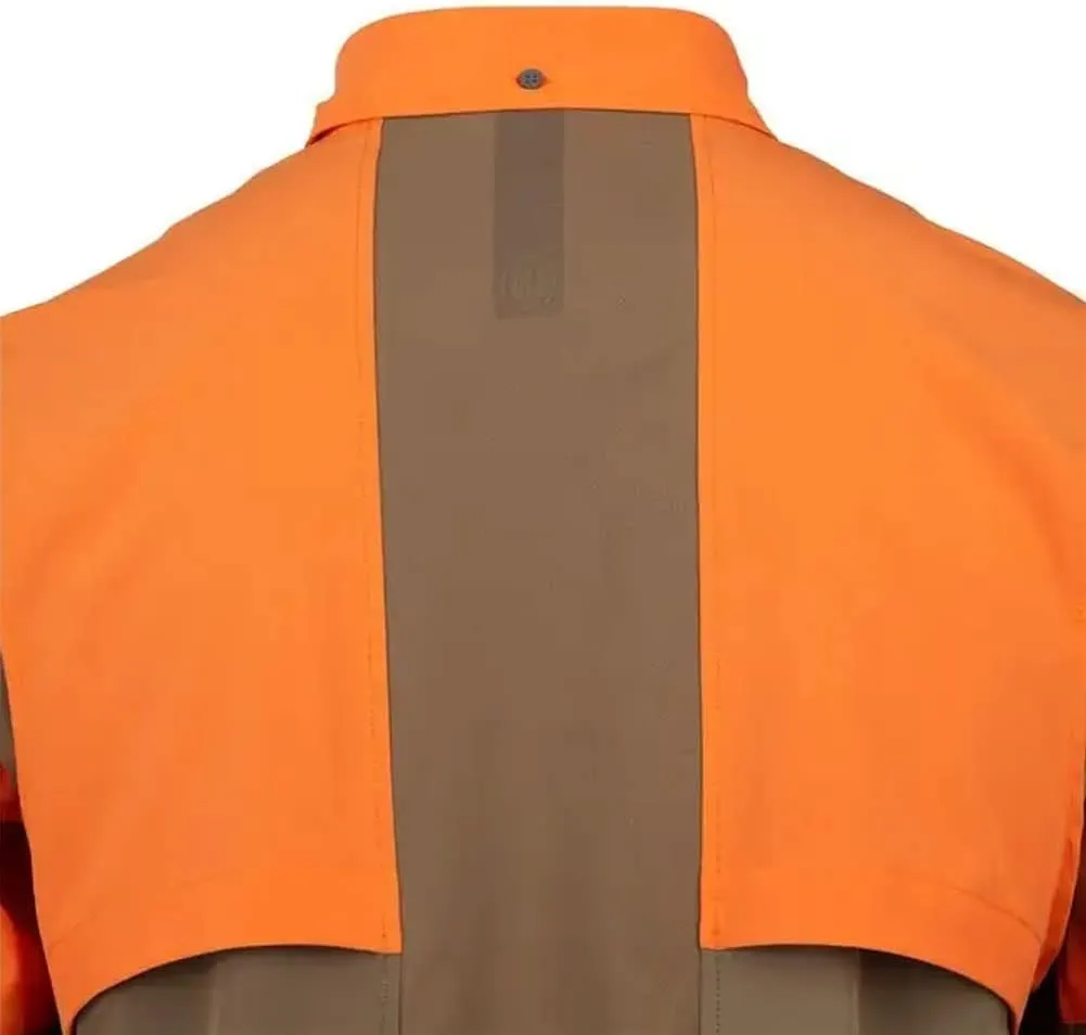 Beretta Men's TKAD Flex UV 50 Sun Protection Breathable Wrinkle-Resistant Active Outdoor Casual Long-Sleeve Button-Down Shirt