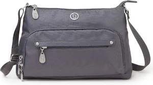 bg by baggallini El Paso Crossbody Bag - Stylish, Lightweight, Adjustable-Strap Purse