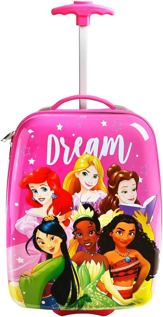 Bioworld Disney Princess Dream Youth 18" 2-Wheeled Hardside Luggage