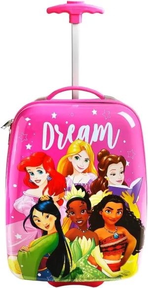 Bioworld Disney Princess Dream Youth 18" 2-Wheeled Hardside Luggage