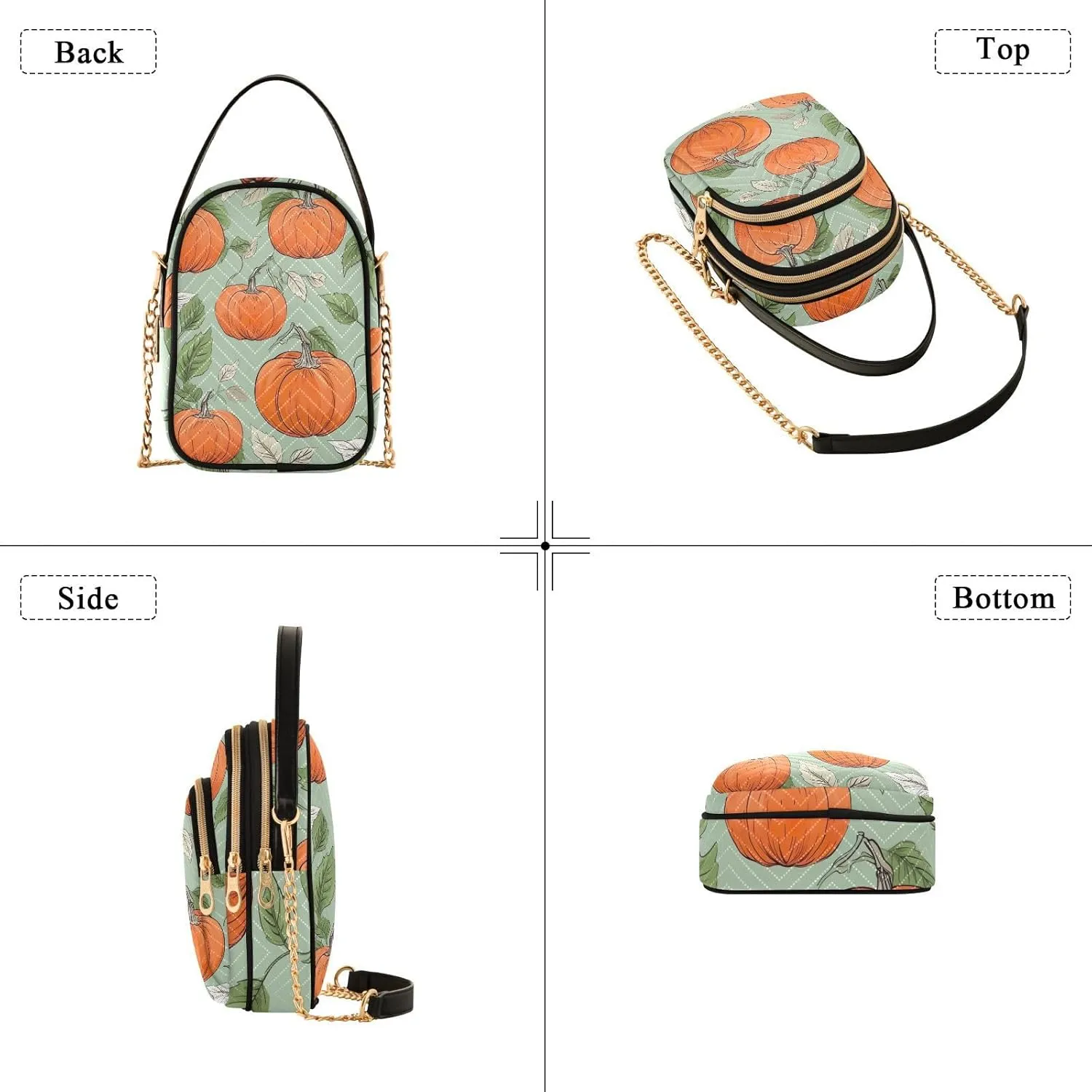 Black and Beige Plaid Woman Shoulder Crossbody Bag, Trendy Crossbody Purses Shoulder Purse Crossbody