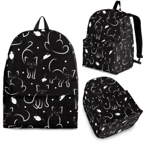 Black Cat Backpack